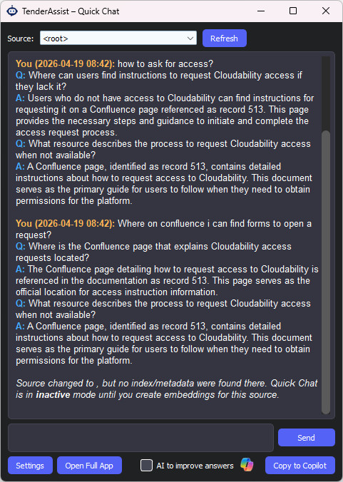 Local AI Knowledge Base